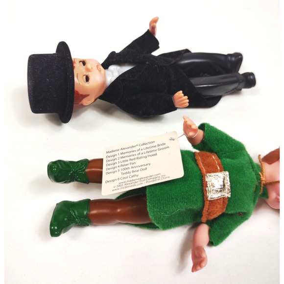 VTG Madame Alexander McDonald's Memories of a Lifetime Robin Hood, Groom Figures - Picture 7 of 8